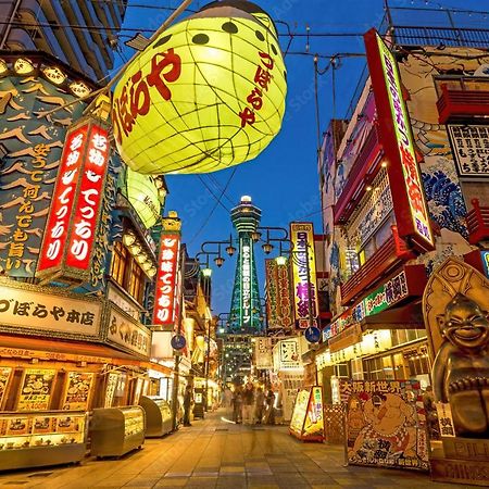 Wutong-40 Minutes Direct To Kansai Airport And 5 Minute Walk To Jr Or Subway Or Nankai Line And 1 Minute To Tsutenkaku The Landmark Of Osaka And Many Japanese Bistros Nearby Exteriör bild