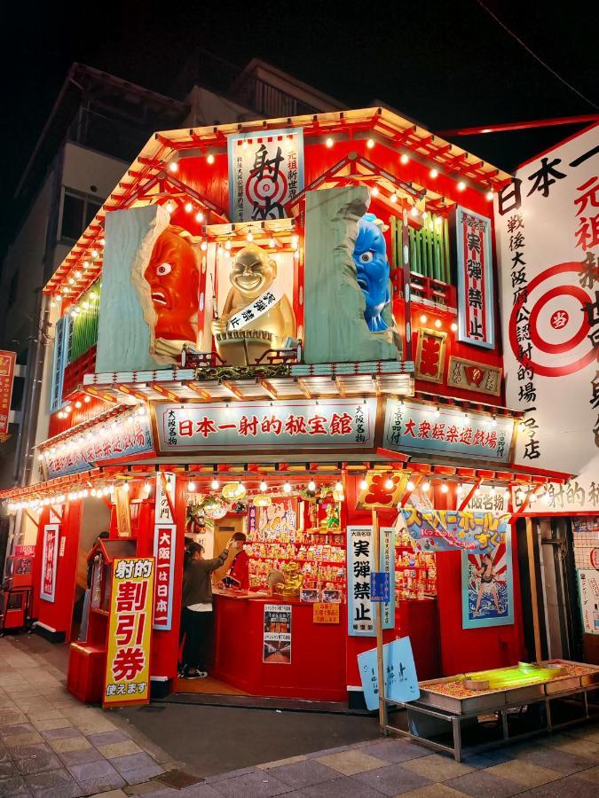 Wutong-40 Minutes Direct To Kansai Airport And 5 Minute Walk To Jr Or Subway Or Nankai Line And 1 Minute To Tsutenkaku The Landmark Of Osaka And Many Japanese Bistros Nearby Exteriör bild