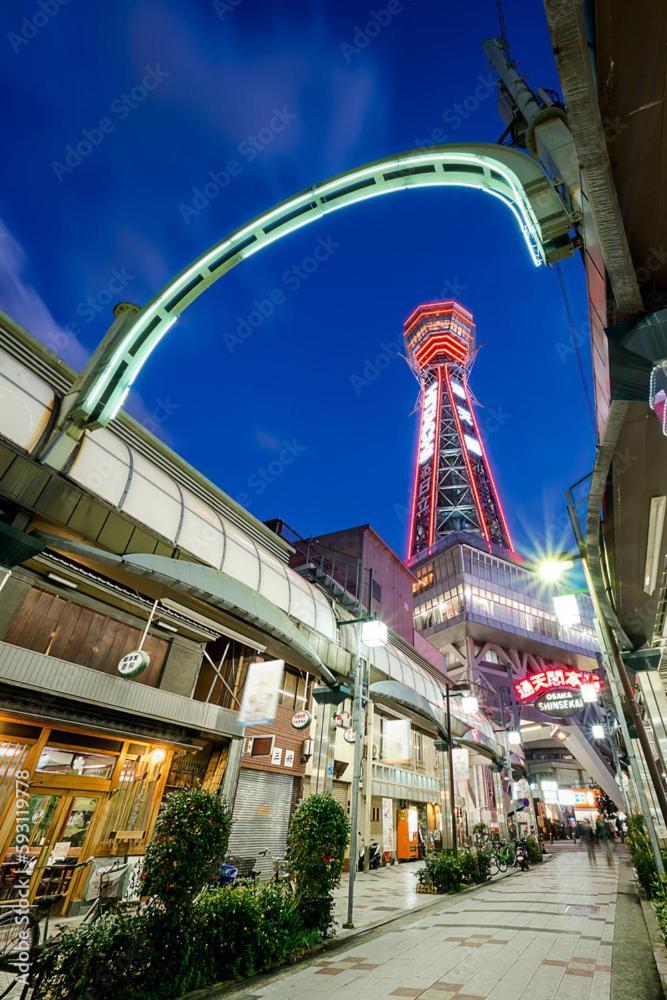 Wutong-40 Minutes Direct To Kansai Airport And 5 Minute Walk To Jr Or Subway Or Nankai Line And 1 Minute To Tsutenkaku The Landmark Of Osaka And Many Japanese Bistros Nearby Exteriör bild